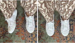 Image of superga trainers on