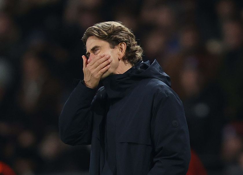 Tottenham manager Thomas Frank