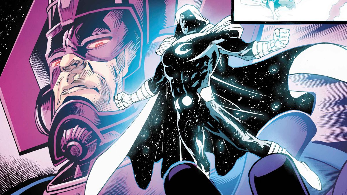 Galactus and Moon Knight