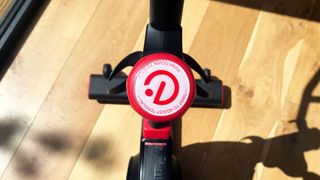 Echelon EX3 Smart Connect Max exercise bike review: close-up shot of the resistance dial