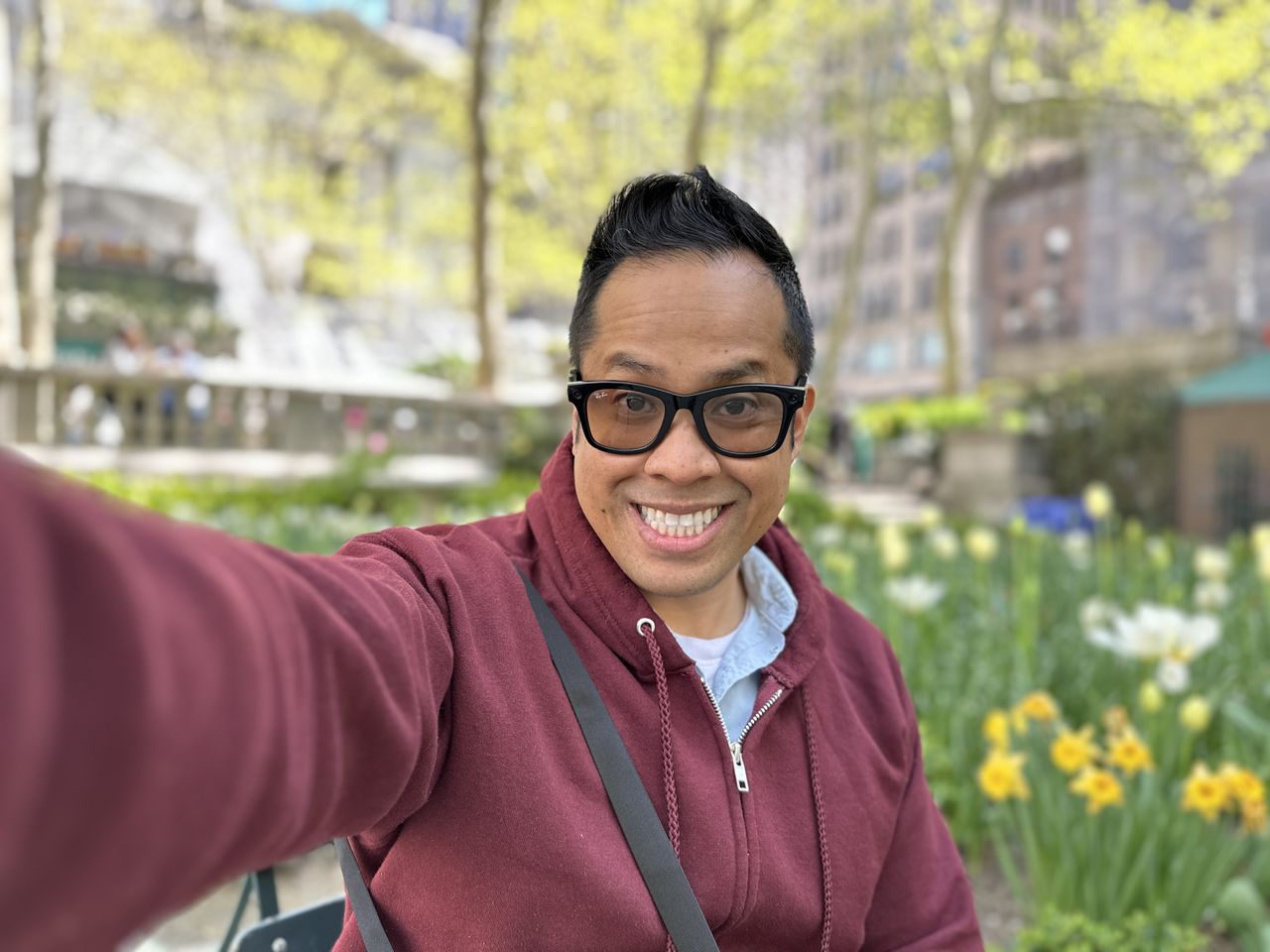 Apple iPhone 14 Pro Max portrait sample.