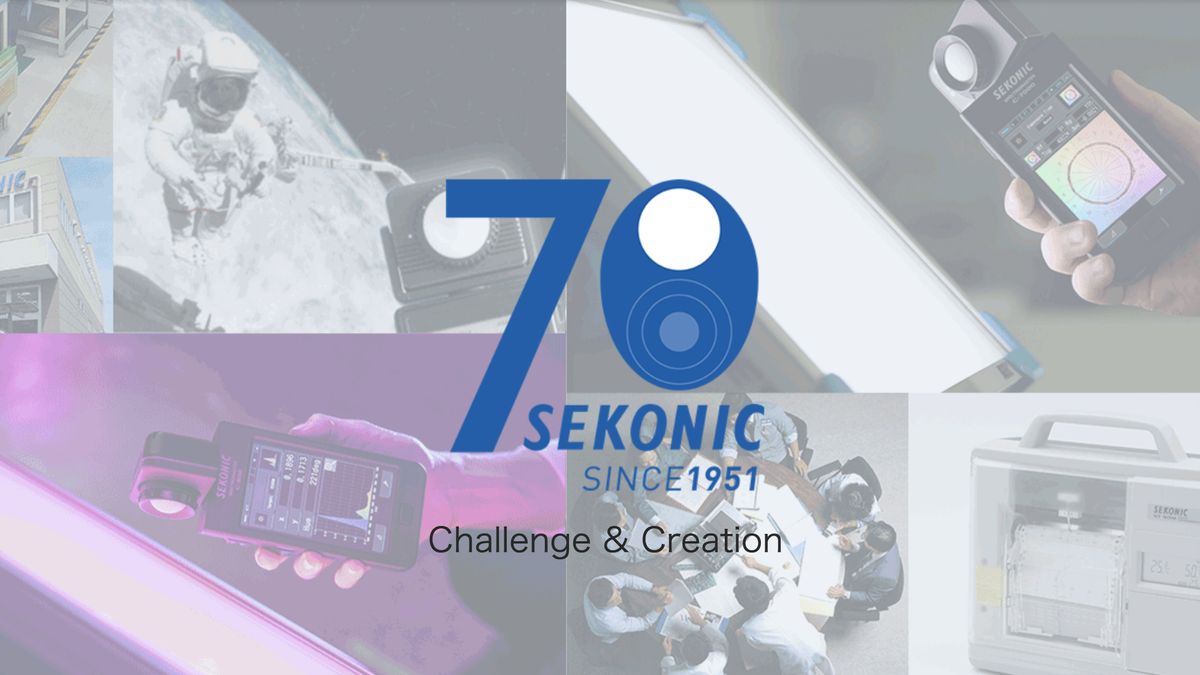 Sekonic 70th anniversary