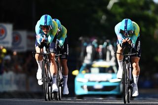 'Not the way we wanted to start the Tour de France' - XDS Astana suffer spectacular crash in team time trial