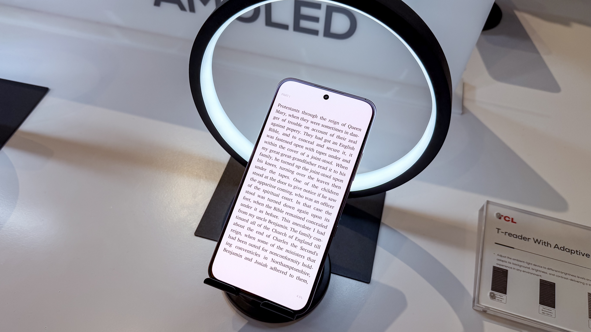 TCL Nxtpaper AMOLED anti-glare
