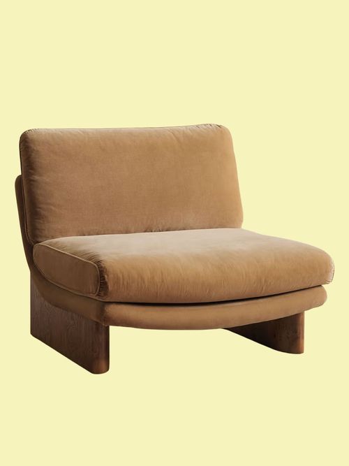 Tellis Chair in Velvet Camel