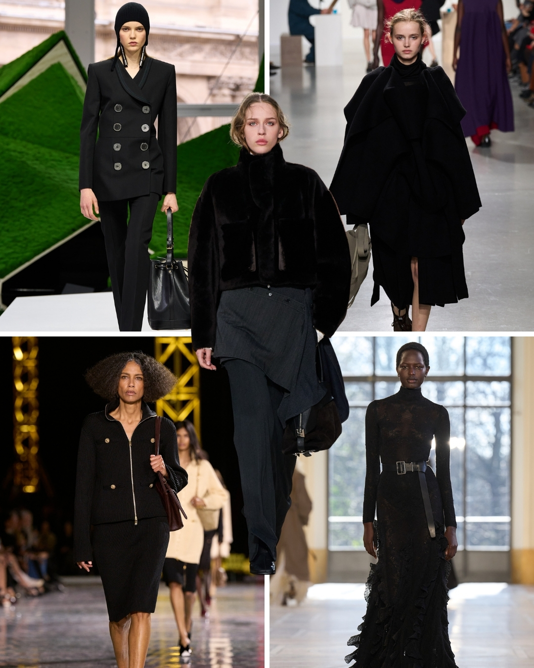 dated autumn colour trends 2026 black