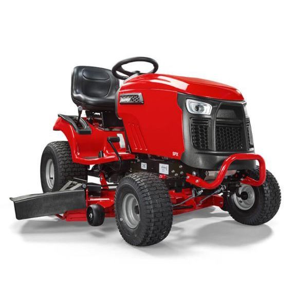 The Snapper SPX 23/42 has a 3.5-gallon fuel tank.