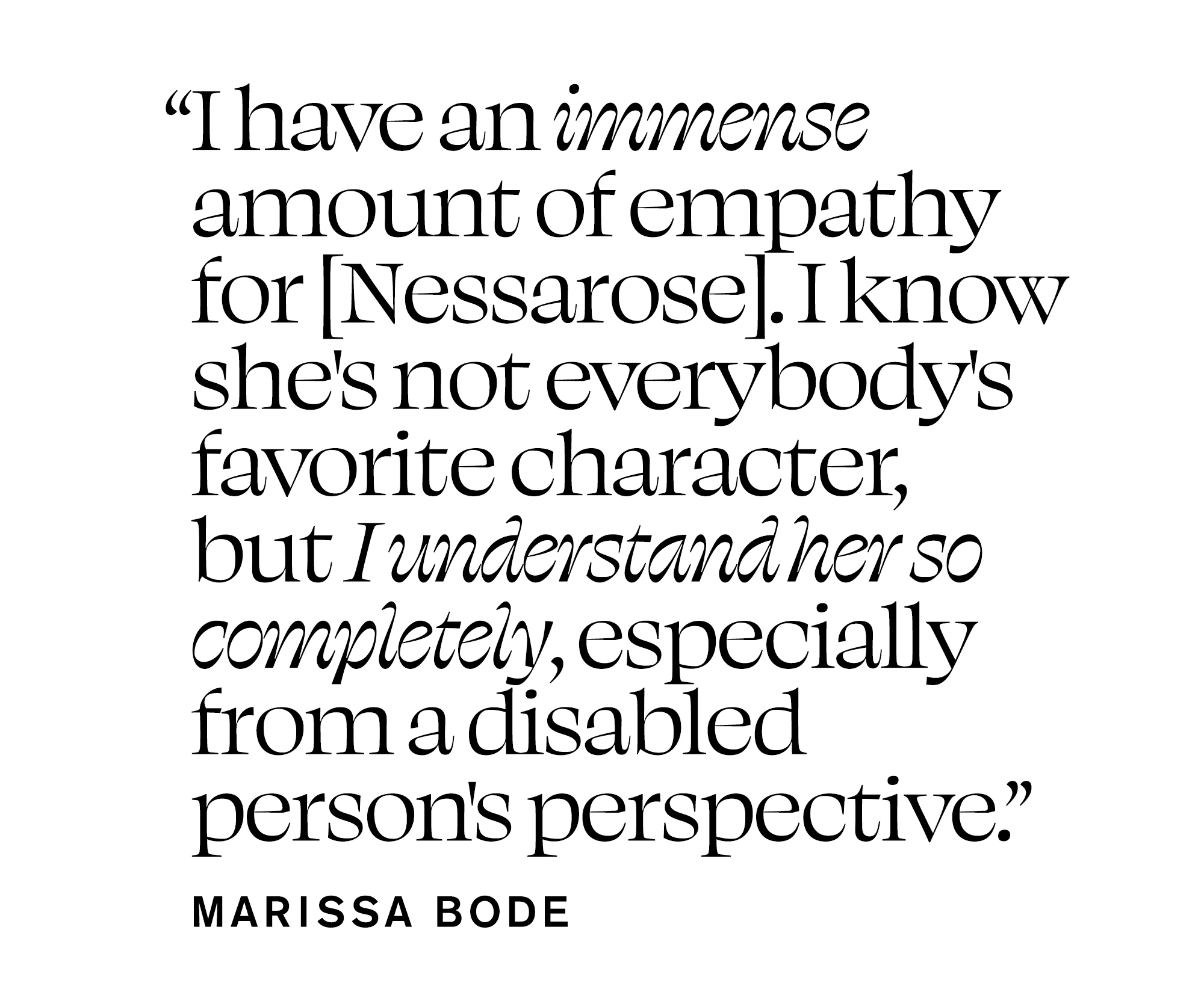 Pull quote from Wicked actress Marissa Bode forBest Knockoff Luxury Clothing
.