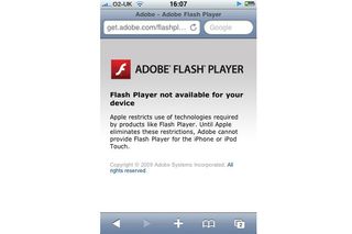 Adobe Flash notification