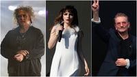Robert Smith, Lauren Mayberry, Bono