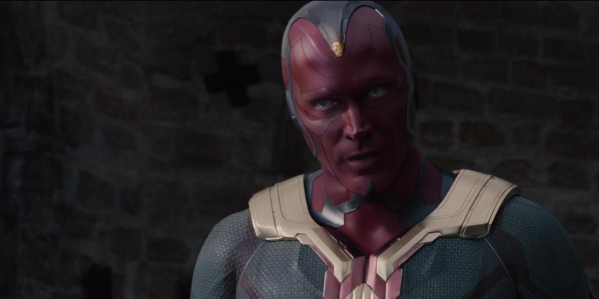 Paul Bettany&#039;s Vision in Avengers: Age of Ultron