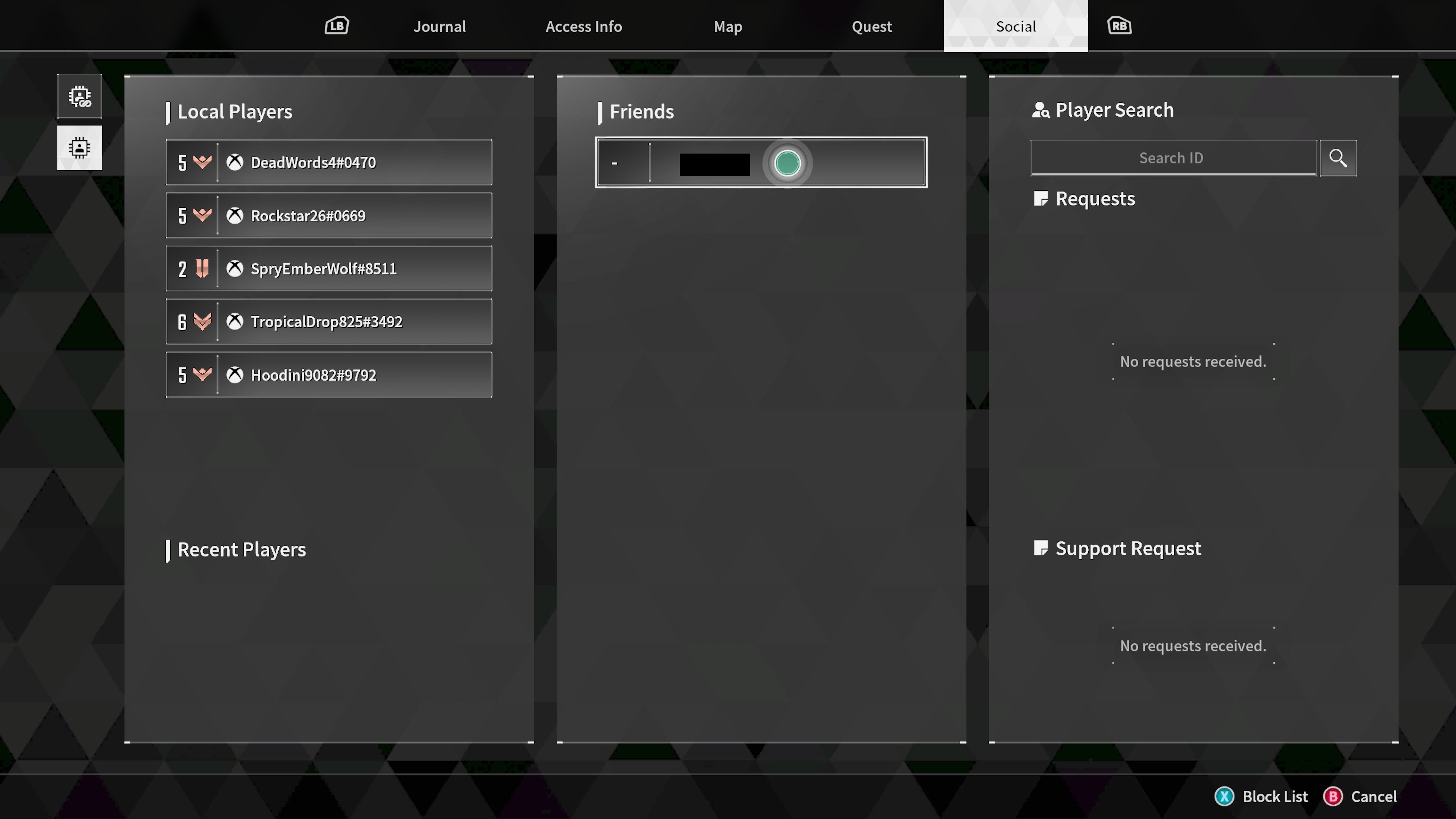 Screenshot of The First Descendant cross-platform features and setup.