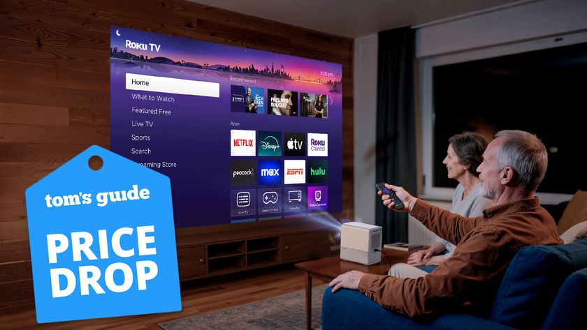 Aurzen Roku TV Smart Projector
