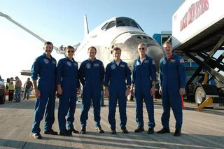 Atlantis Astronauts Happy to be Home After Tough Mission