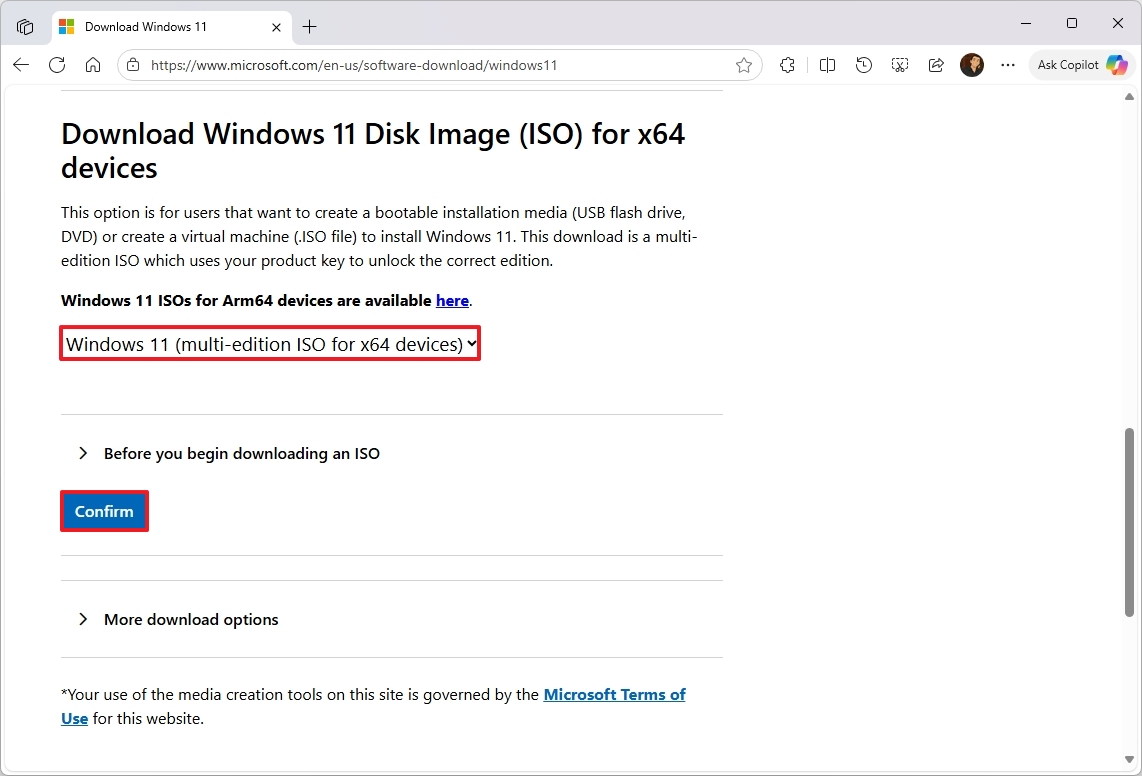 Windows 11 ISO download