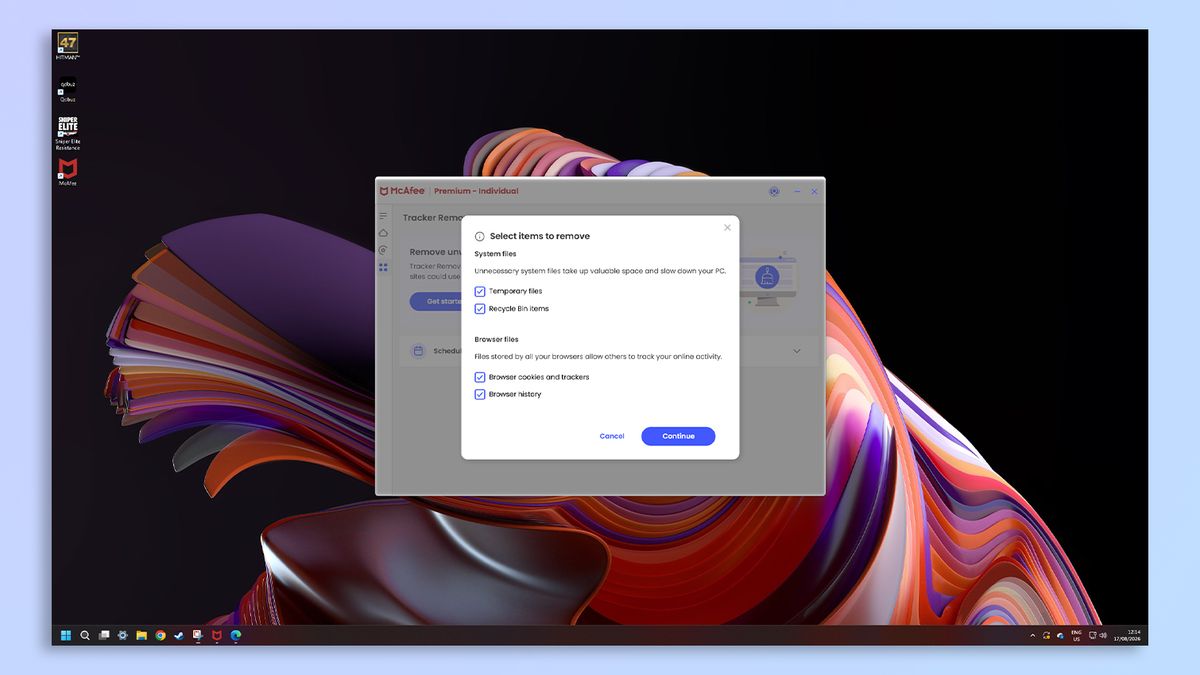 McAfee+ Premium screenshots on PC