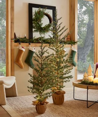 West Elm Christmas collection, faux Christmas tree