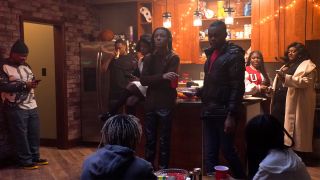 The younger cast of The Chi season 7