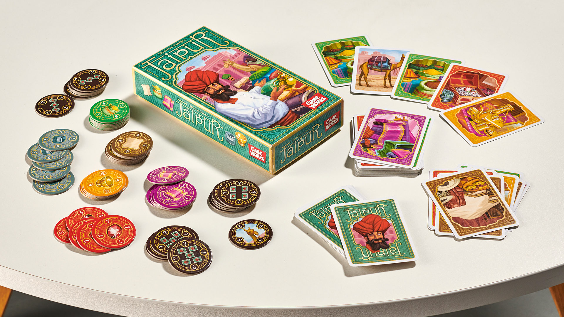 Jaipur board the essential two-player T3