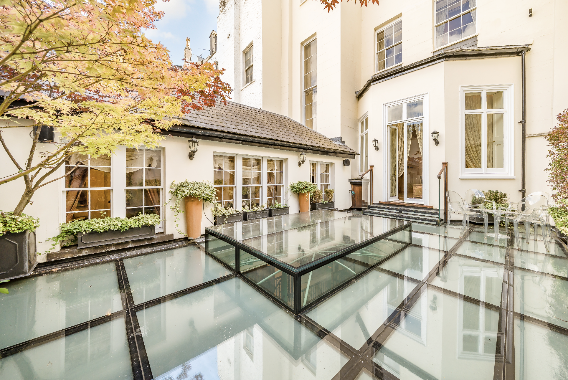 Inside the property on Charles Street