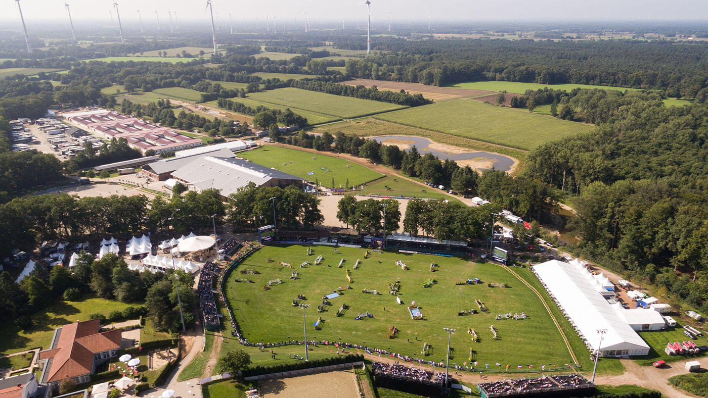 Riesenbeck International aerial view
