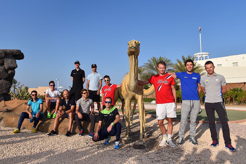 The top riders gather in Tour of Oman