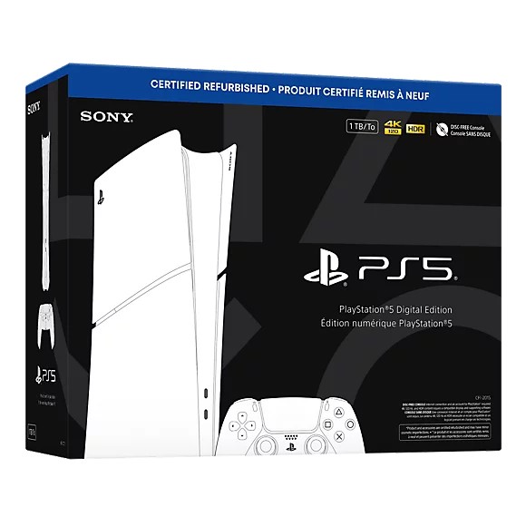 PS5 Digital Edition refurbished unit
