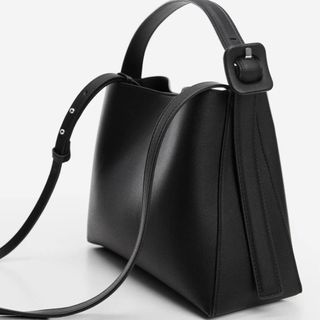 Mango faux leather handbag