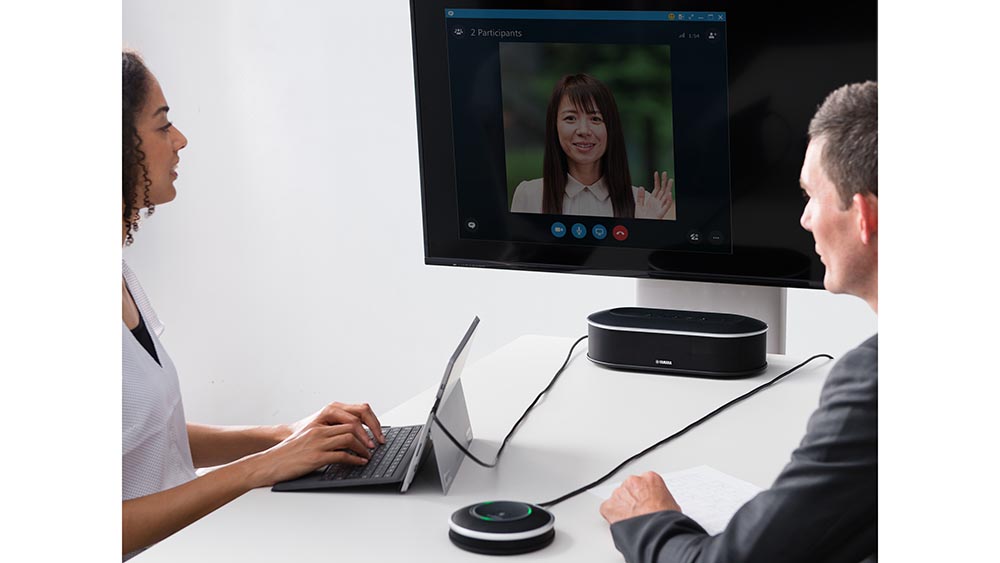 Yamaha&#039;s YVC-1000MS UC Speakerphone Certified for Skype for Business