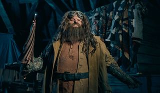 Hagrid animatronic at Universal Orlando