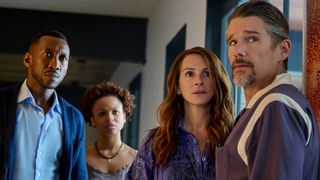 G.H., Ruth, Amanda and Clay in Netflix disaster movie Leave the World Behind