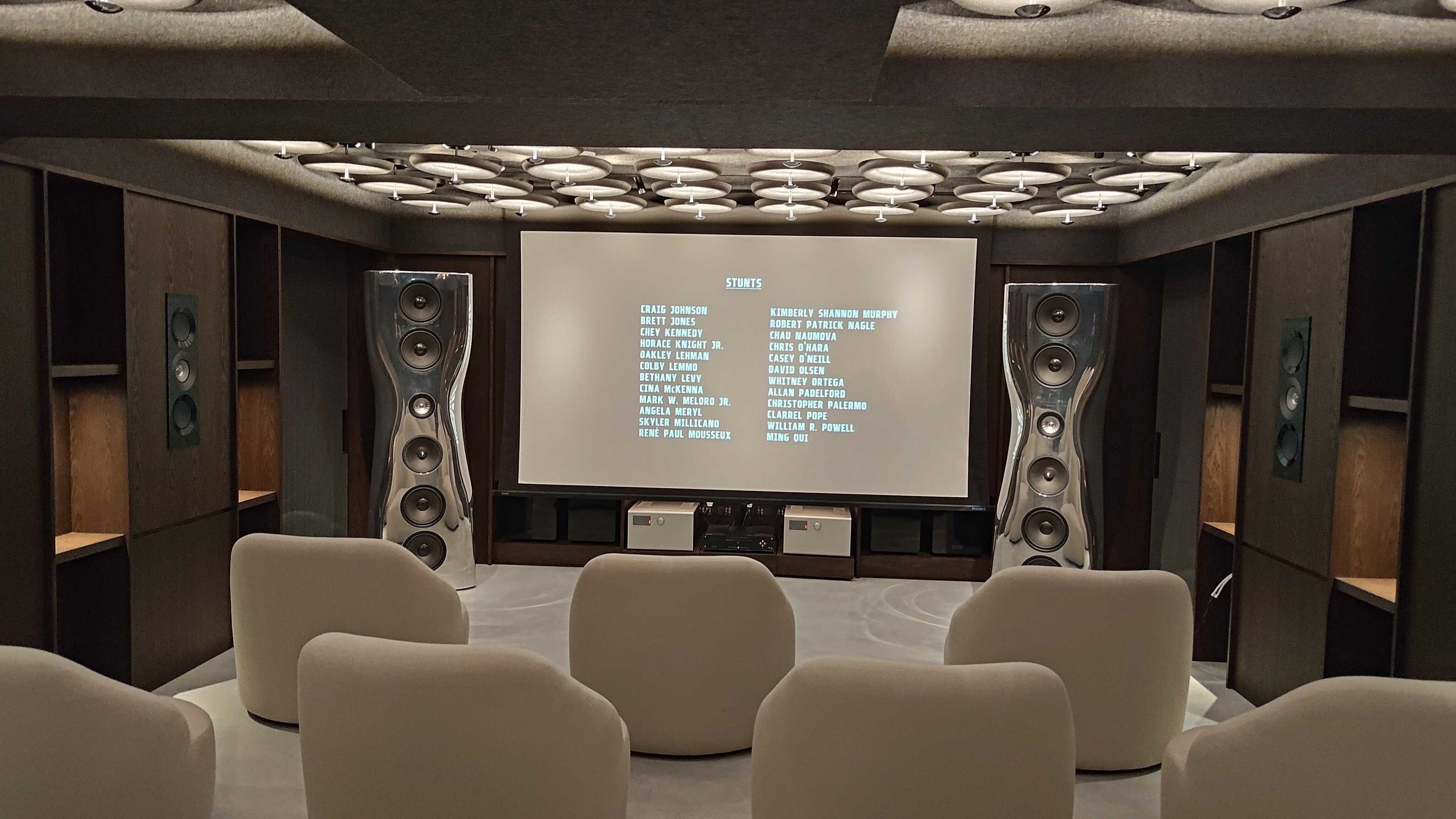 A picture of KEF's Ultimate Experience Room