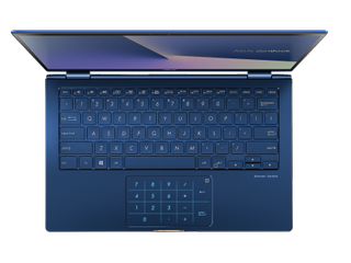 asus zenbook flip 13 ux362 royal blue numberpad