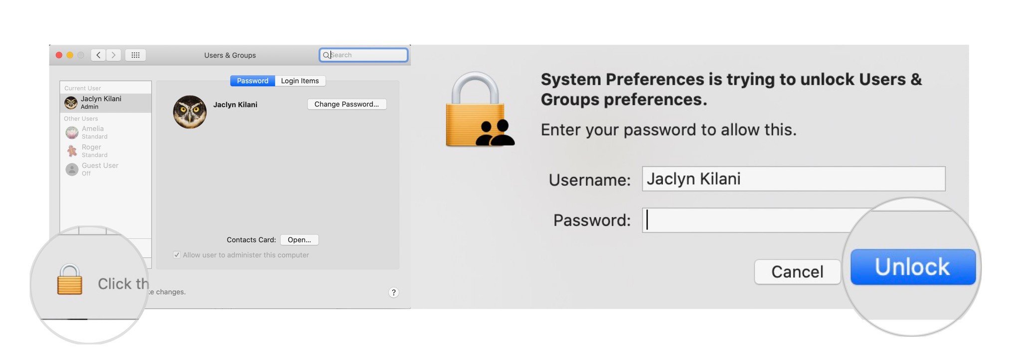 Unlock
