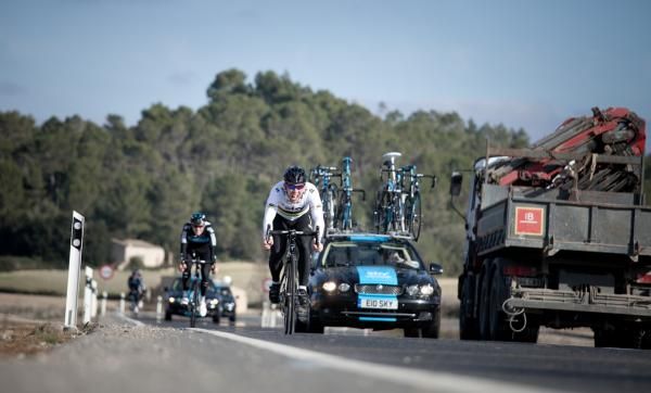 Mark Cavendish in sprint training