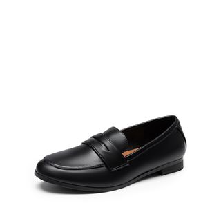 Round Toe Slip-On Penny Loafers