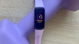 Exercise tracking on the Fitbit Inspire 3