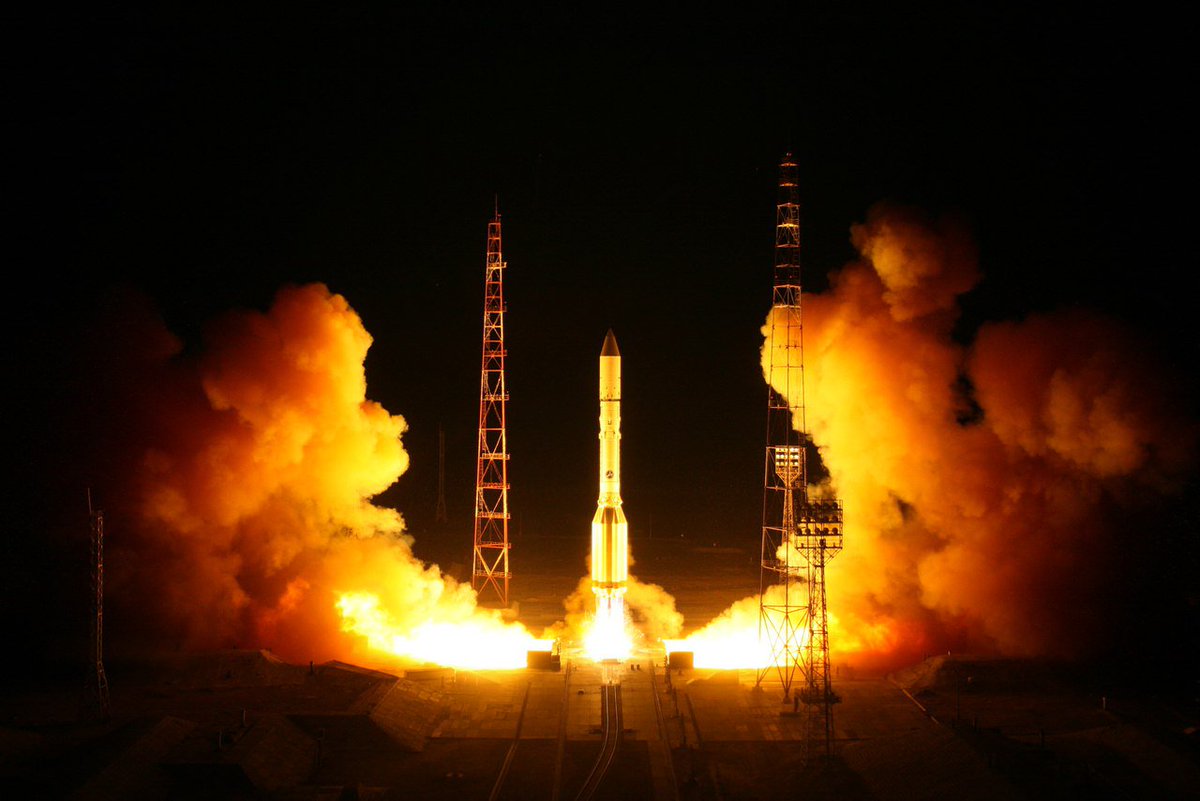 Russian Proton launch