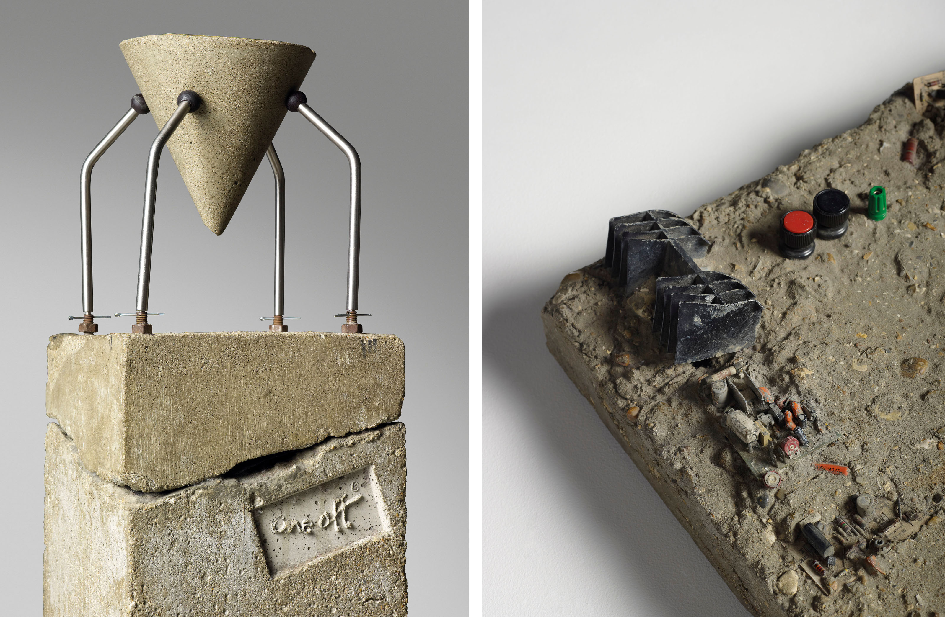 Ron Arad, Concrete Stereo, 1983