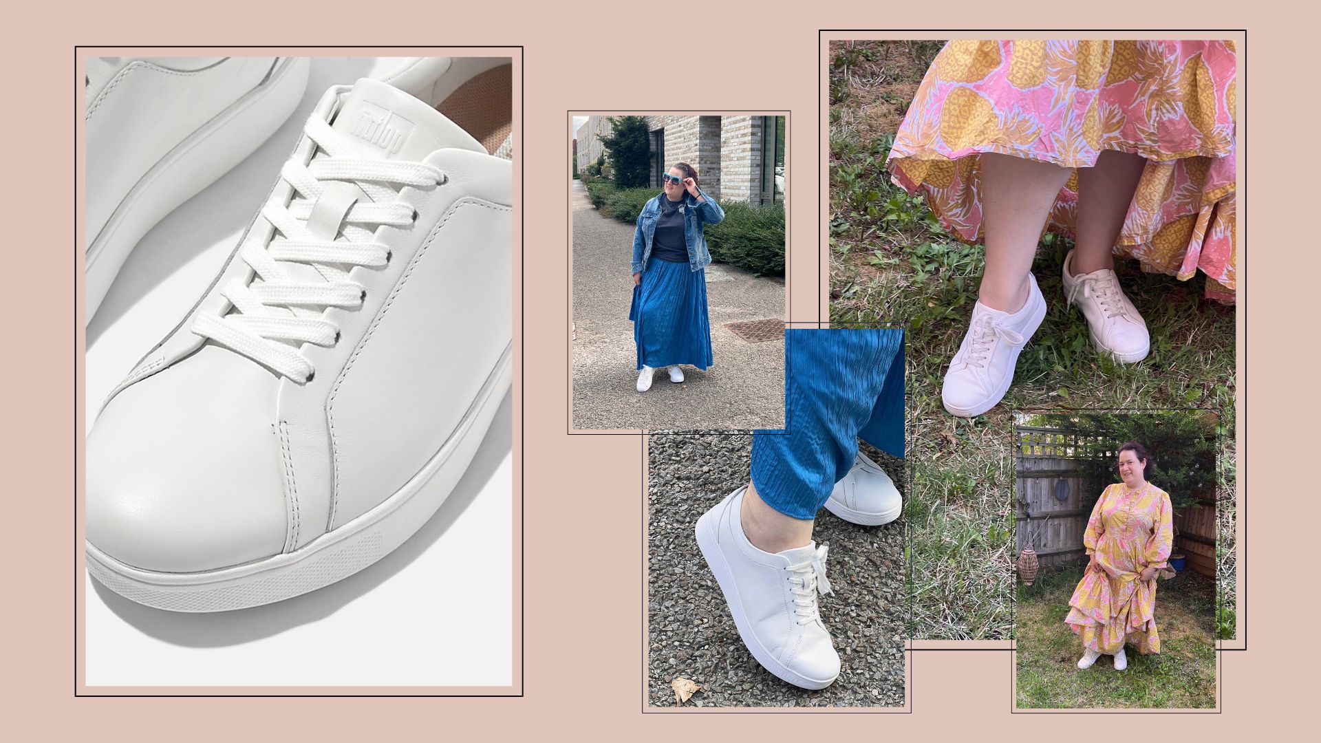 white trainers