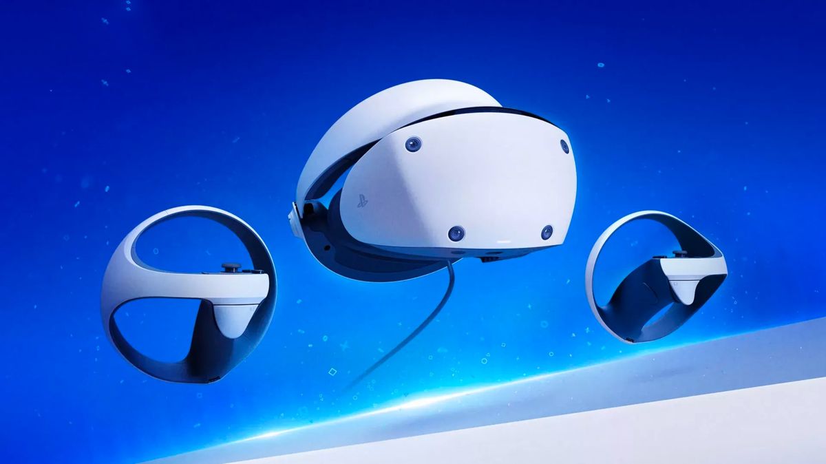 Sony PS5 VR headset with haptic feedback