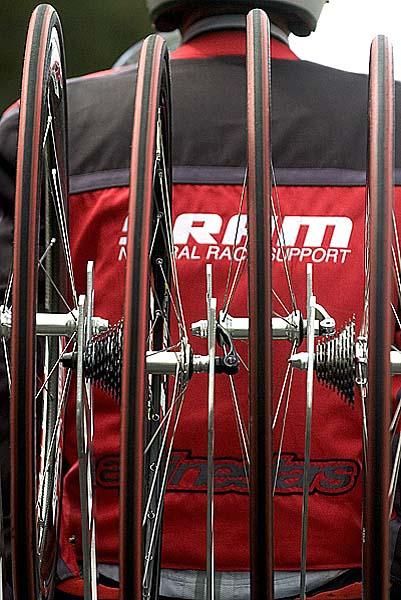 SRAM is playing the role of neutral spares on the Jayco Herald Sun Tour.