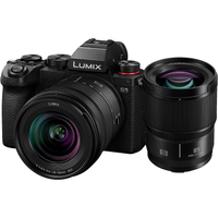 Panasonic Lumix S5 + 20-60mm + 50mm f/1.8 | was 2,695.96| now $1,795.96
Save $900 at B&amp;H