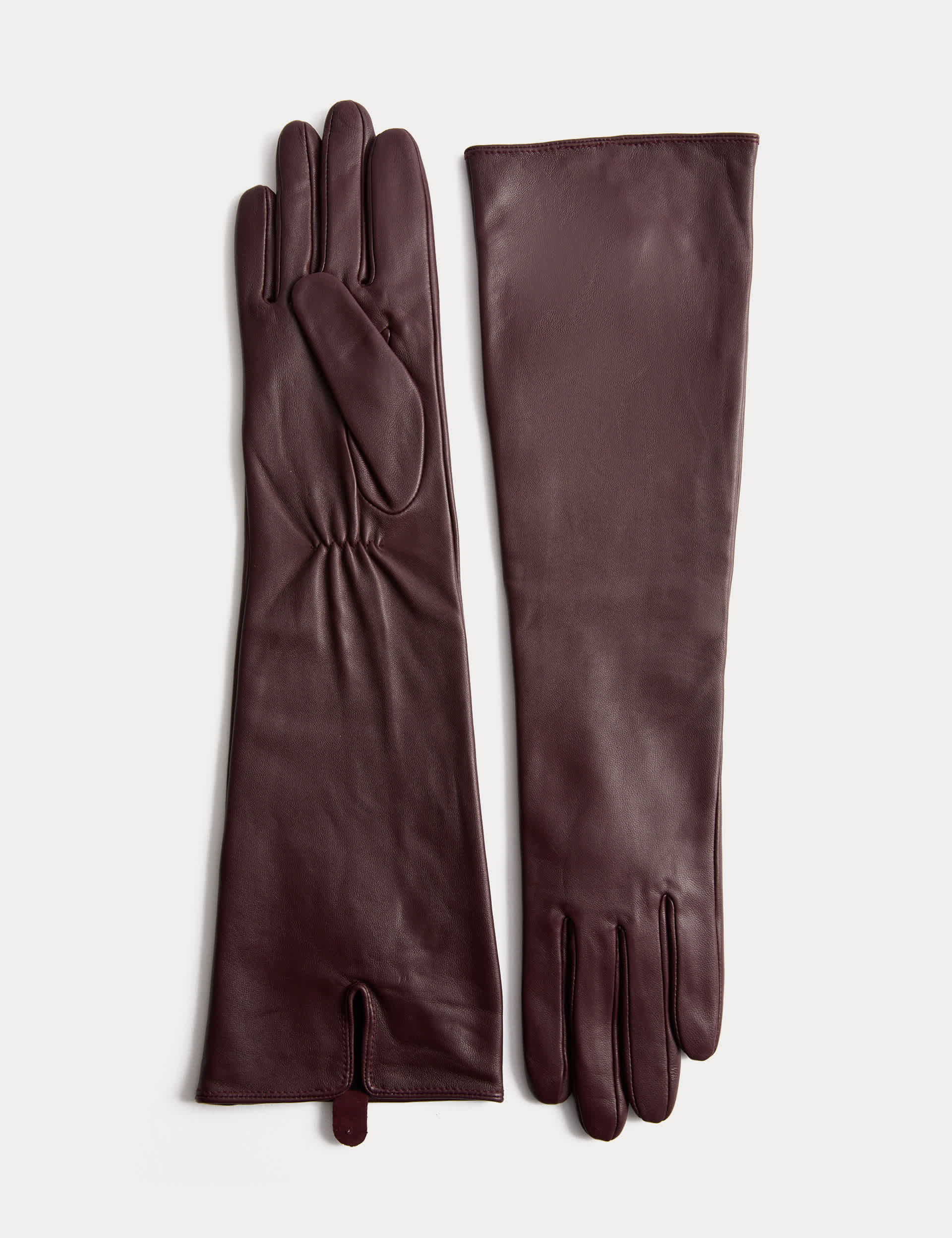Leather Mid Length Gloves