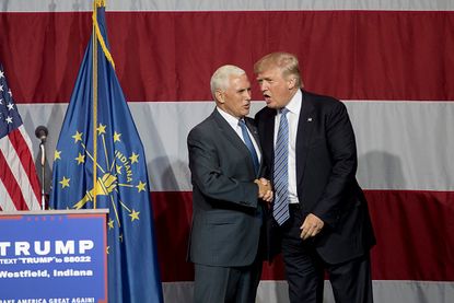 It is rumored that Mike Pence is Donald Trump's VP pick. 
