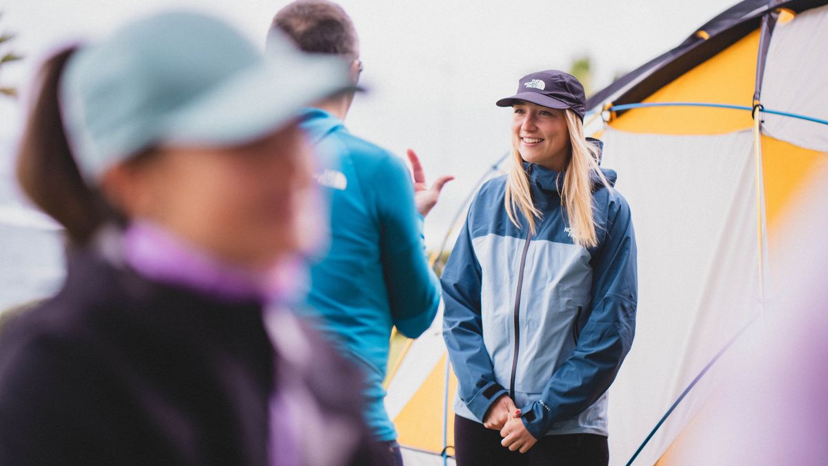 Woman at North Face event