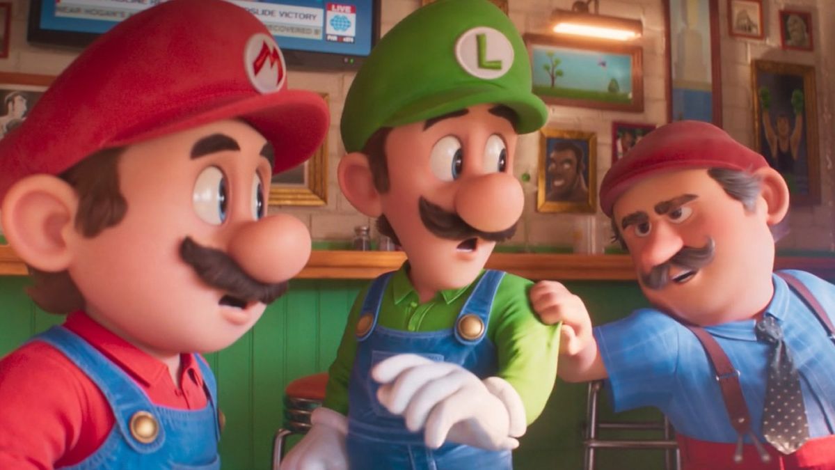 The Super Mario Bros with Charles Martinet&#039;s Character