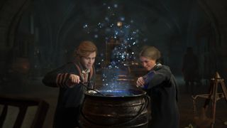 Hogwarts Legacy potions class