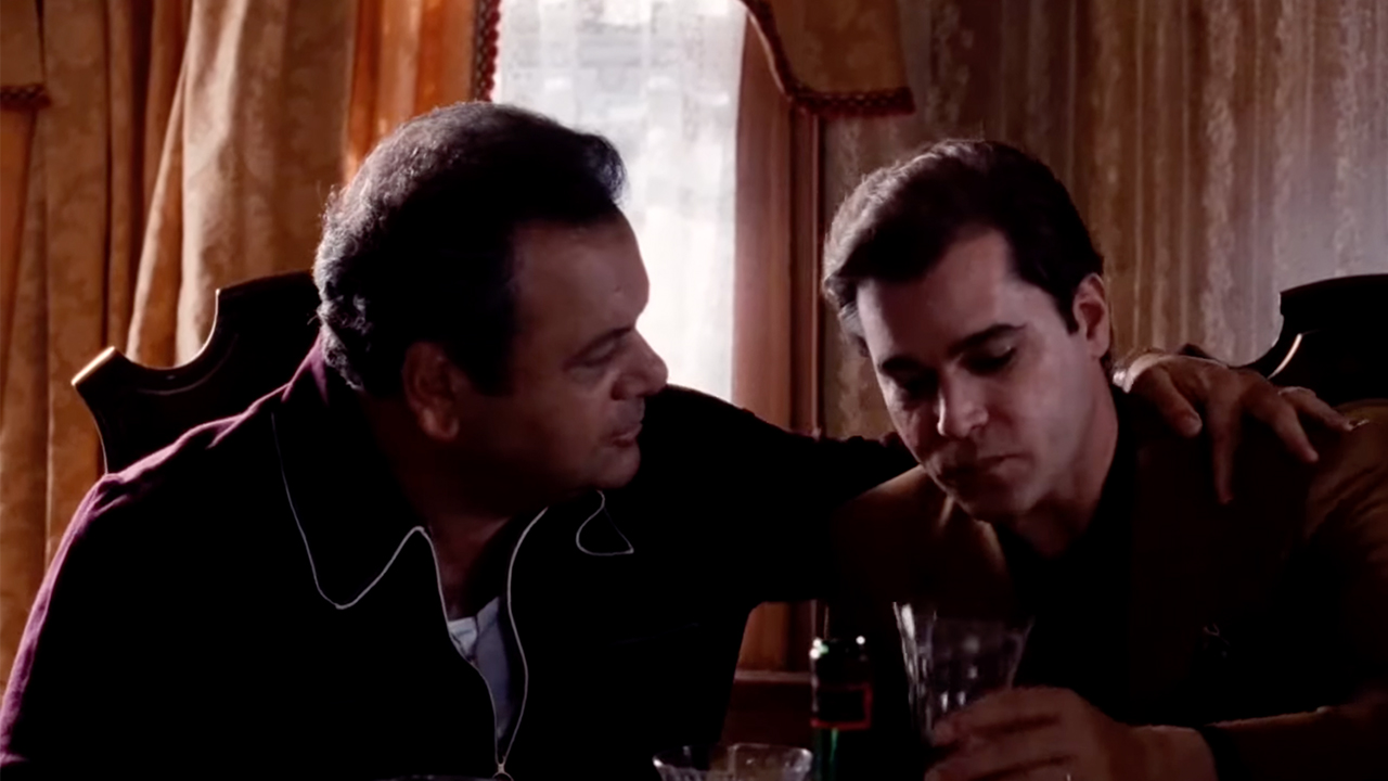 Paul Sorvino and Ray Liotta in Goodfellas