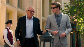 Harrison Ford and Liam Hemsworth in Paranoia